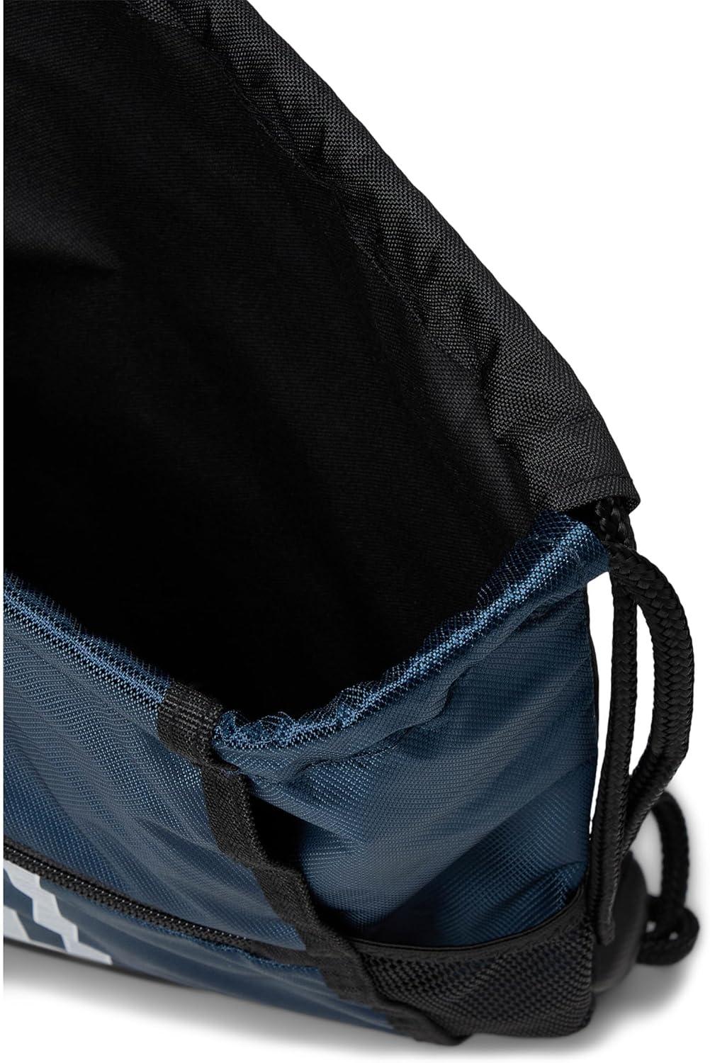 imageadidas Alliance Sackpack Drawstring Backpack Lightweight Small Gym Bag for Women and Men BlackGold MetallicBlack One SizeTeam Navy Blue