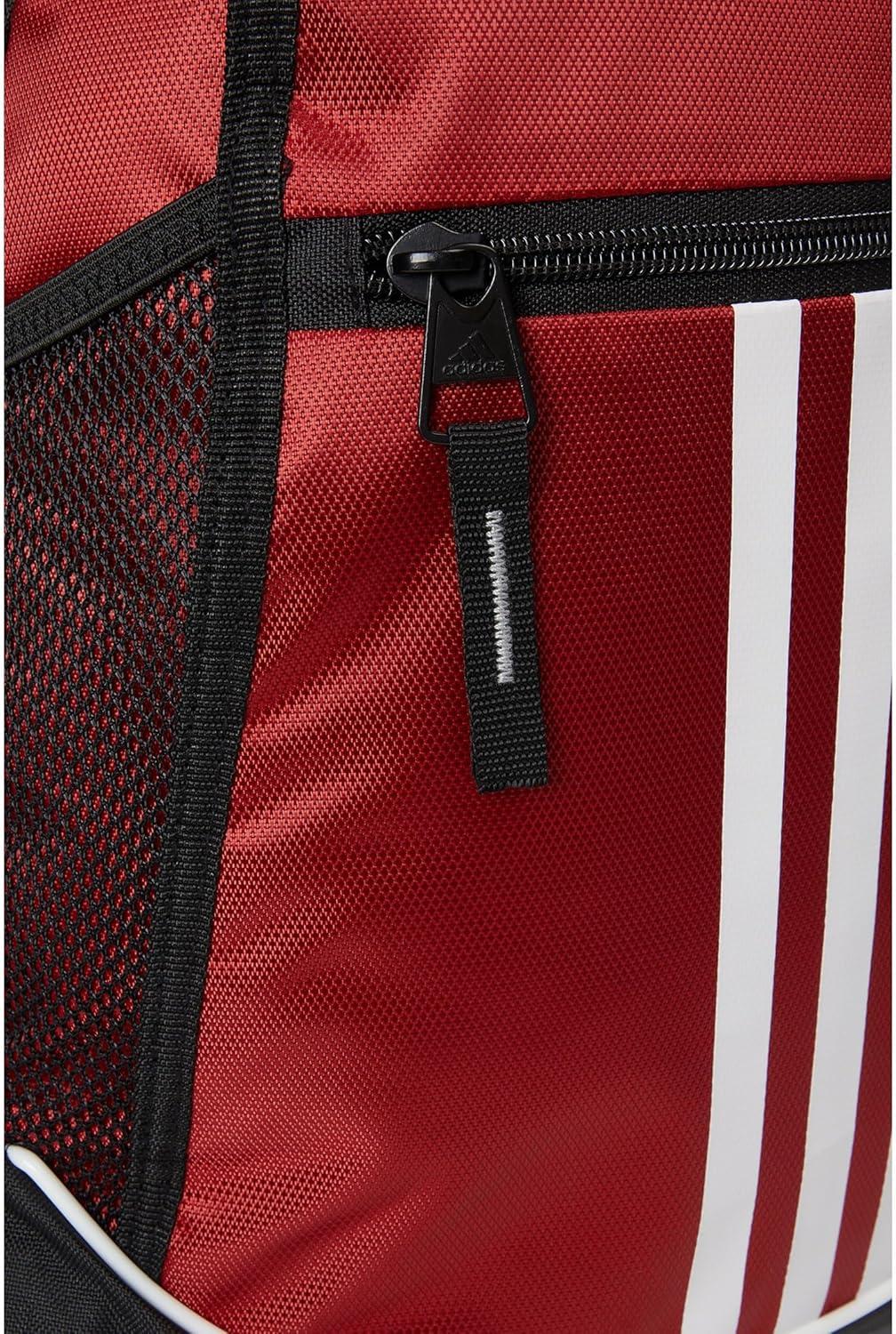 imageadidas Alliance Sackpack Drawstring Backpack Lightweight Small Gym Bag for Women and Men BlackGold MetallicBlack One SizeTeam Power Red