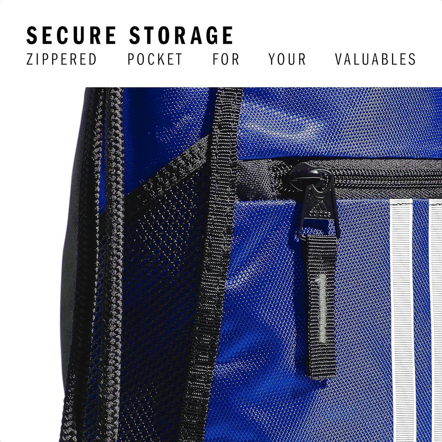 imageadidas Alliance Sackpack Drawstring Backpack Lightweight Small Gym Bag for Women and Men BlackGold MetallicBlack One SizeTeam Royal BlueBlue