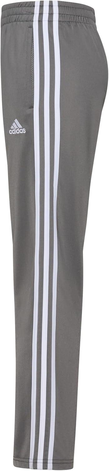 imageadidas Boys Iconic Tricot Athletic PantsIconic Grey Five