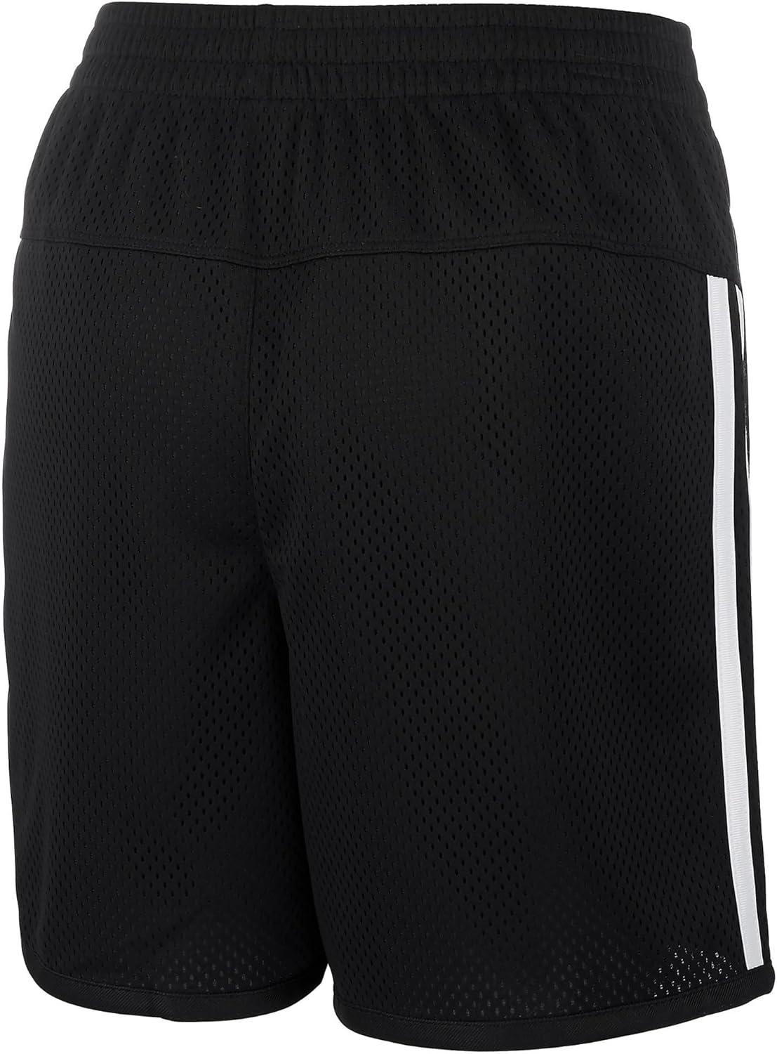 imageadidas Girls Big 5quot Mesh Althletic ShortAdi Black