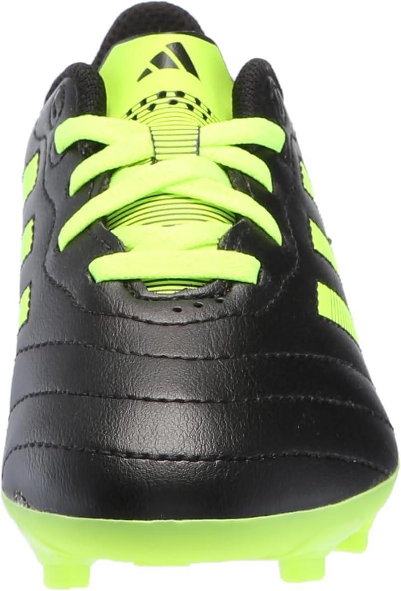 imageadidas Kids Girls Goletto VIII Firm Ground Soccer Cleats Firm Ground  PinkBlackLucid LemonLucid Lemon