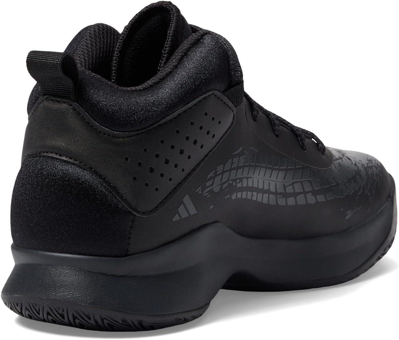 imageadidas UnisexChild Cross Em Up 5 Basketball ShoeBlackBlackCarbon