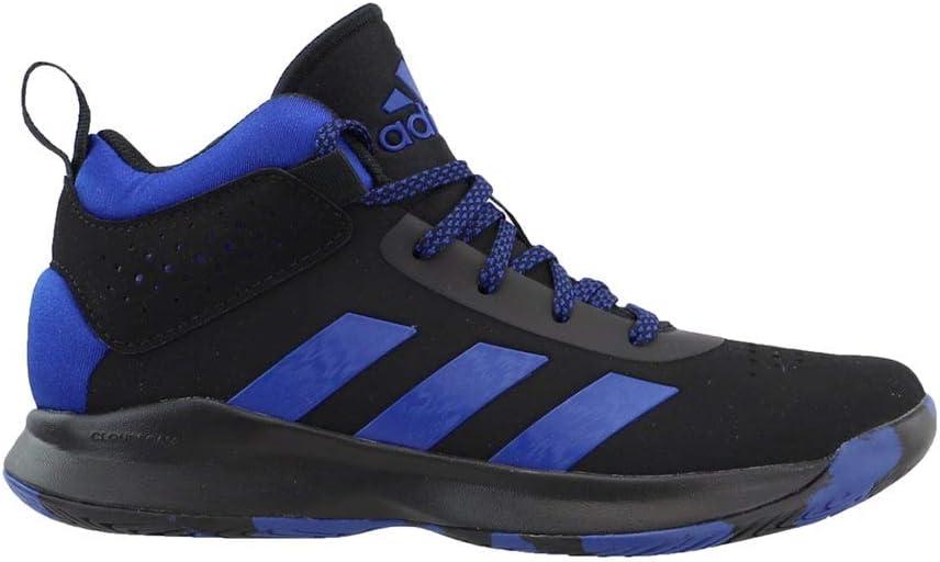 imageadidas UnisexChild Cross Em Up 5 Basketball ShoeBlackRoyalBlack