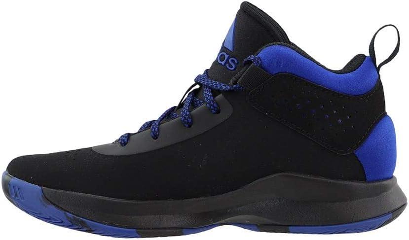imageadidas UnisexChild Cross Em Up 5 Basketball ShoeBlackRoyalBlack