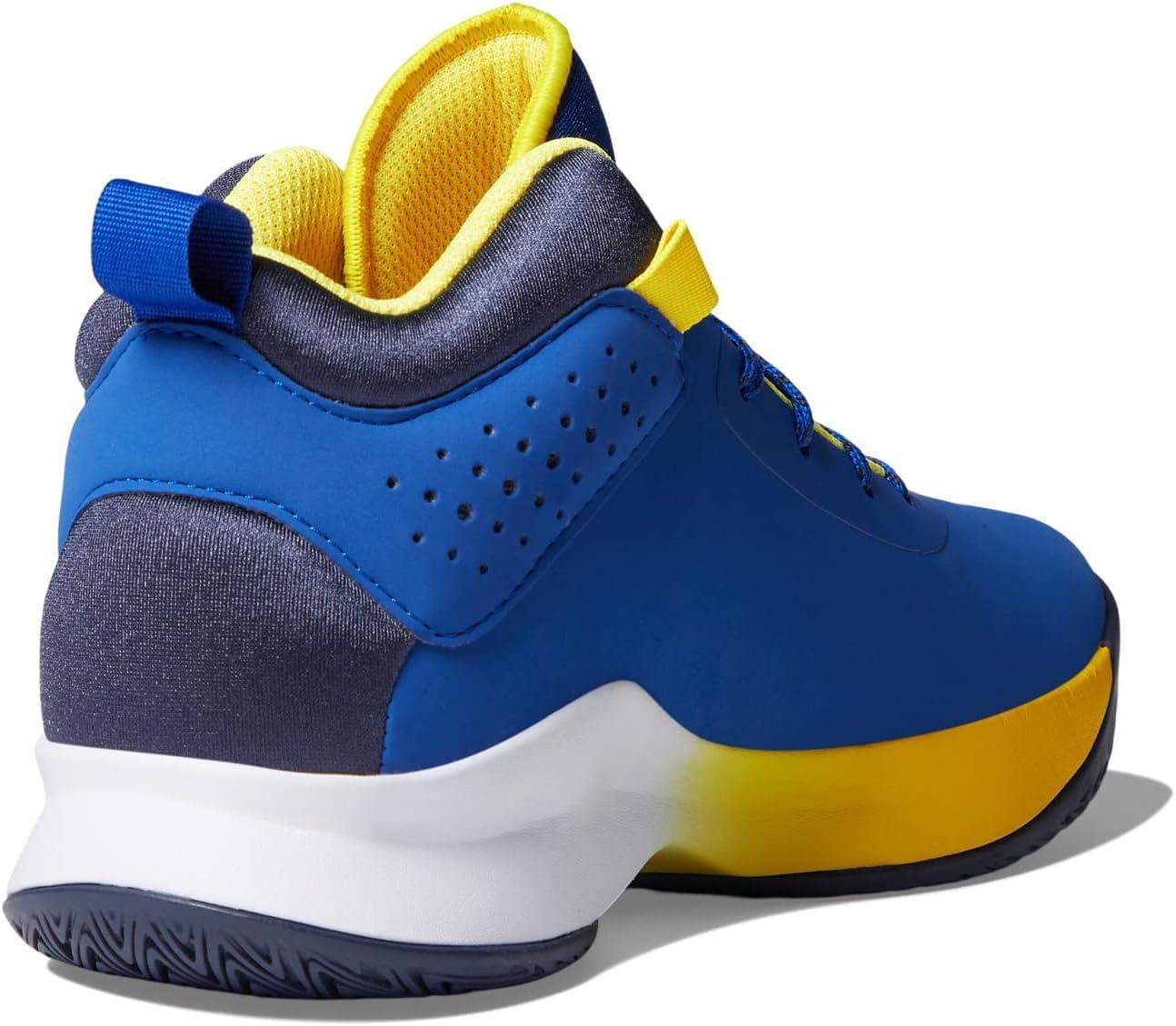 imageadidas UnisexChild Cross Em Up 5 Basketball ShoeTeam Royal BlueWhiteShadow Navy