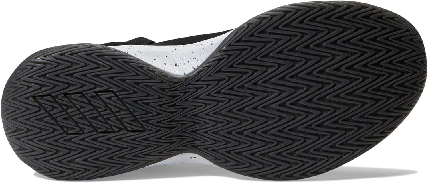imageadidas UnisexChild Cross Em Up 5 Wide Basketball ShoeBlackGold MetallicWhite Wide
