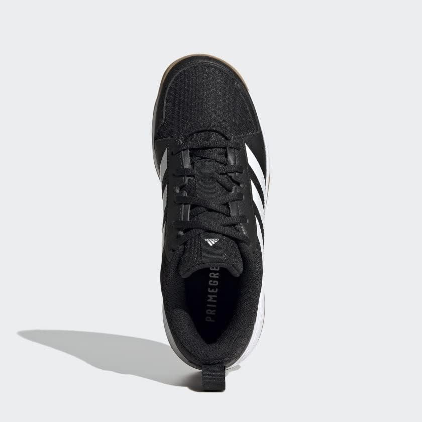 imageadidas UnisexChild Ligra 7 Track and Field ShoesBlackWhiteBlack