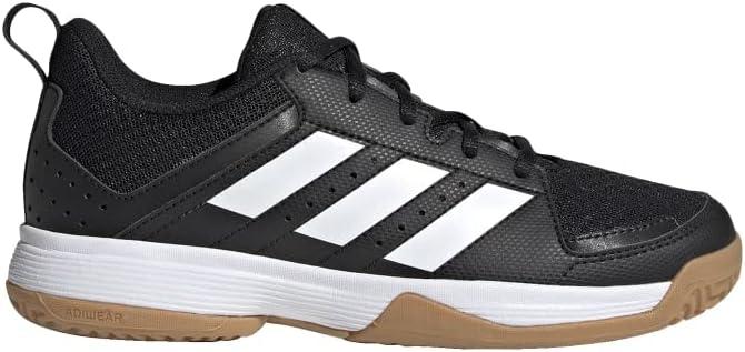 imageadidas UnisexChild Ligra 7 Track and Field ShoesBlackWhiteBlack