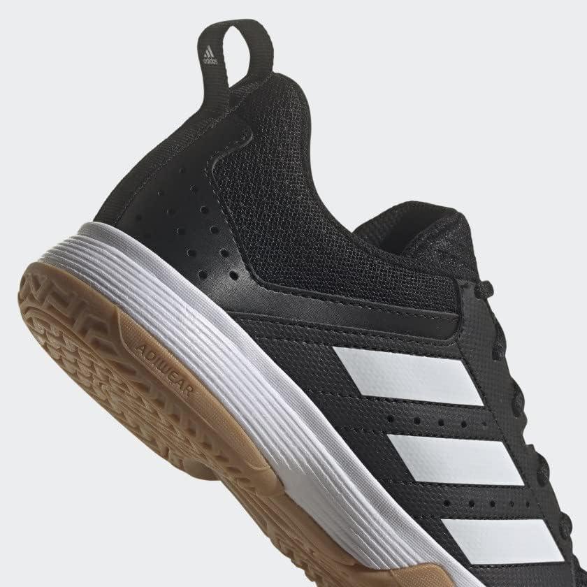 imageadidas UnisexChild Ligra 7 Track and Field ShoesBlackWhiteBlack