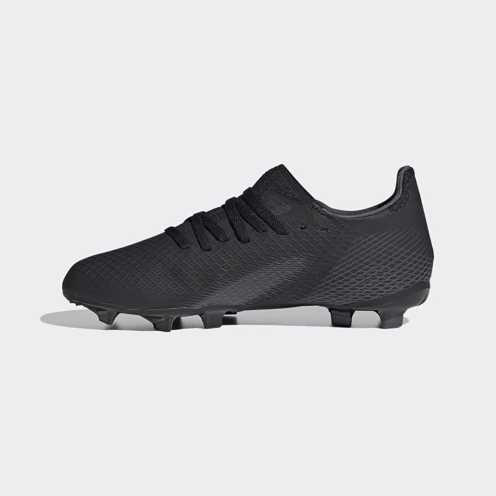 imageadidas UnisexChild X Ghosted3 Soccer ShoeBlackGreyBlackfirm Ground