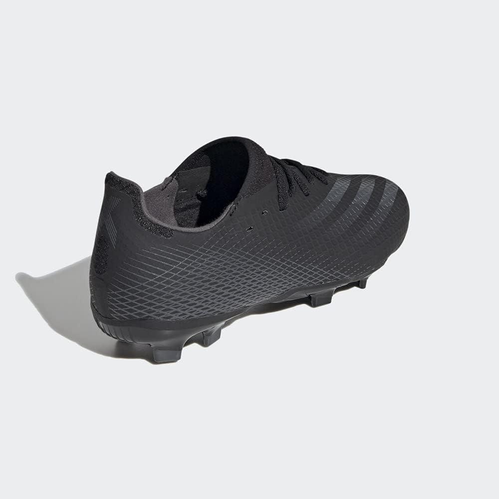 imageadidas UnisexChild X Ghosted3 Soccer ShoeBlackGreyBlackfirm Ground