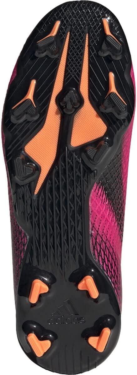 imageadidas UnisexChild X Ghosted3 Soccer ShoeShock PinkBlackScreaming Orangefirm Ground