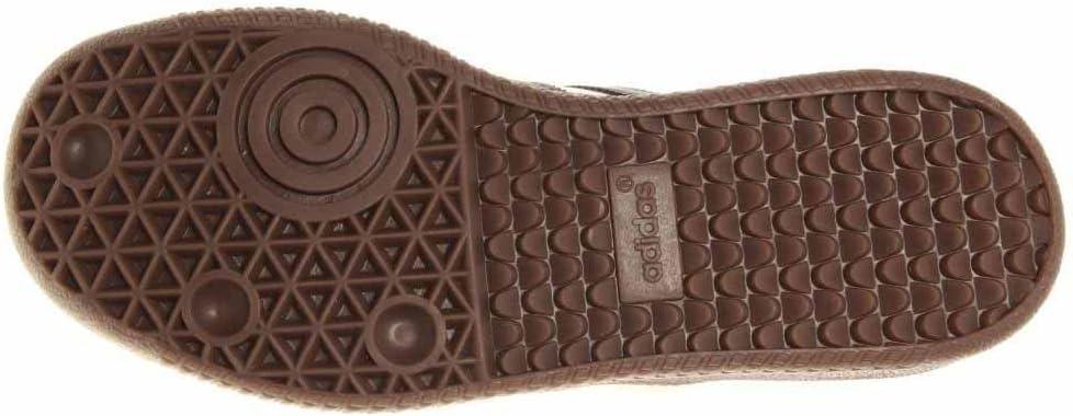 imageadidas UnisexKids Samba Classic Leather Soccer ShoeWhiteBlackWhite