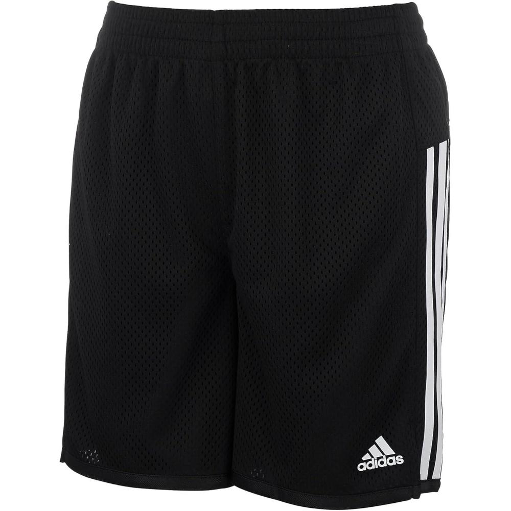 imageadidas Girls Big 5quot Mesh Althletic ShortAdi Black