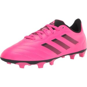 adidas Kids Girls Goletto VIII Firm Ground Soccer Cleats Firm Ground – Pink(Team Shock Pink/Black/Black)