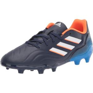 adidas Unisex-Child Copa Sense.3 Firm Ground Soccer Shoe(Team Navy Blue/White/Blue Rush)