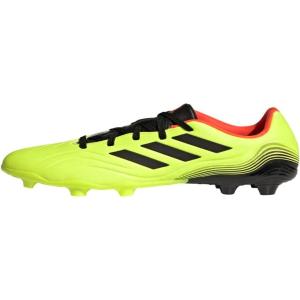 adidas Unisex-Child Copa Sense.3 Firm Ground Soccer Shoe(Team Solar Yellow/Black/Solar Red)