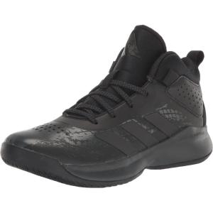 adidas Unisex-Child Cross Em Up 5 Basketball Shoe(Black/Black/Carbon)