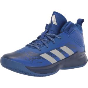 adidas Unisex-Child Cross Em Up 5 Basketball Shoe(Team Royal Blue/Silver Metallic)
