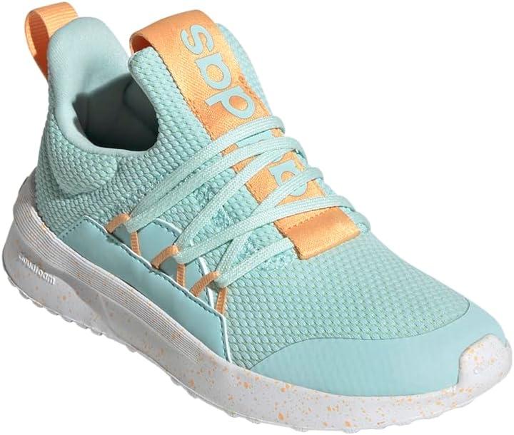 imageadidas Kids Boys Lite Racer Adapt 50 Slip On Sneakers Shoes Casual BlueSemi Flash AquaHazy OrangeSemi Green Spark