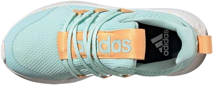 imageadidas Kids Boys Lite Racer Adapt 50 Slip On Sneakers Shoes Casual BlueSemi Flash AquaHazy OrangeSemi Green Spark