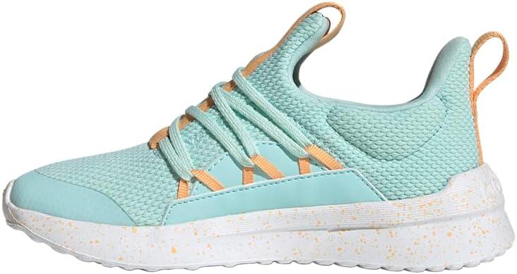 imageadidas Kids Boys Lite Racer Adapt 50 Slip On Sneakers Shoes Casual BlueSemi Flash AquaHazy OrangeSemi Green Spark