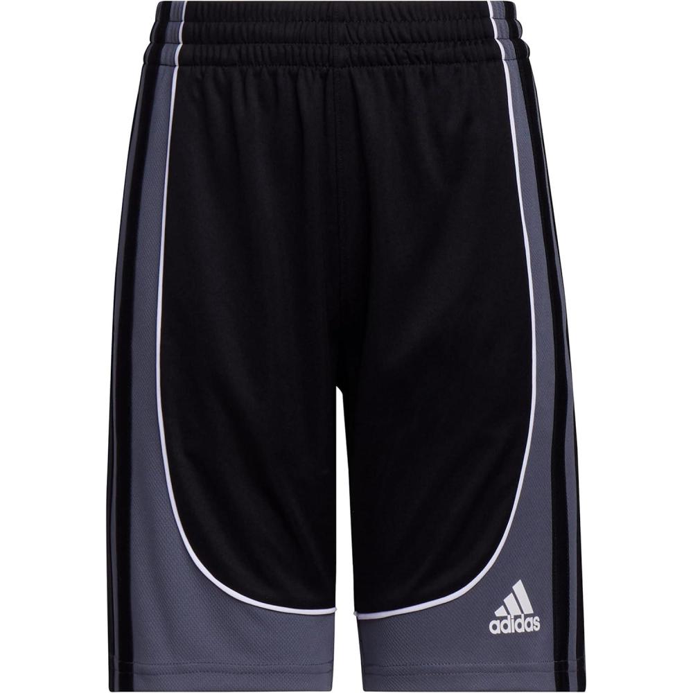 imageadidas Boys Aeroready Elastic Waistband Basketball Creator ShortBlack