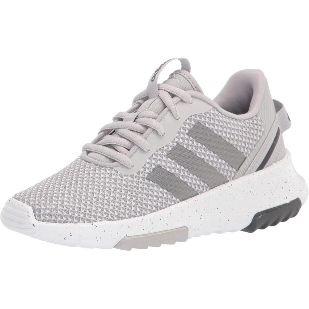 imageadidas Girls Racer TR21 Tennis SneakersGreyIron MetallicGrey