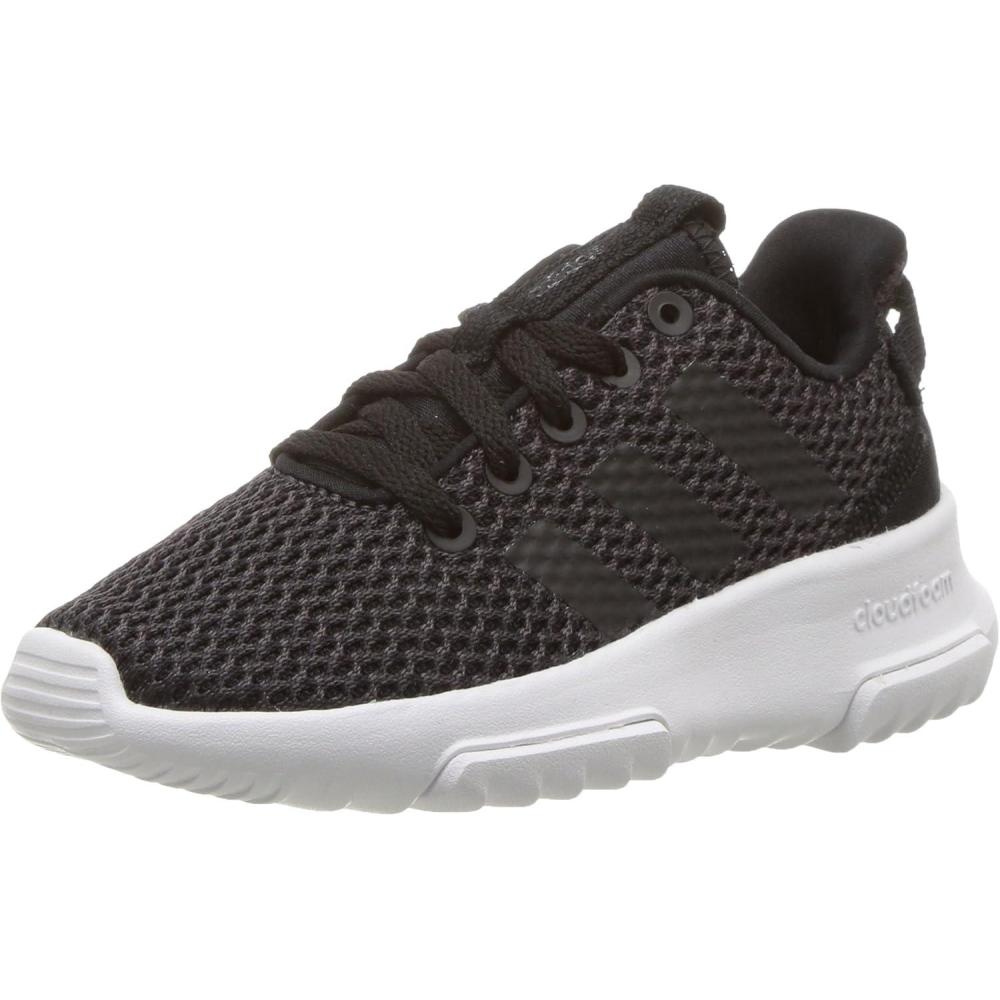 imageadidas Girls Racer TR21 Tennis SneakersUtility BlackBlackWhite