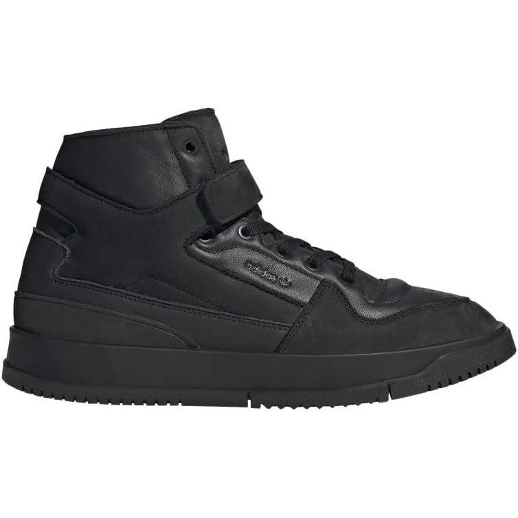 imageadidas Mens Forum Mid SneakerCore BlackCore BlackChalk White