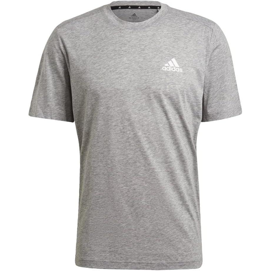 imageadidas Mens Freelift TeeMedium Grey Heather  White