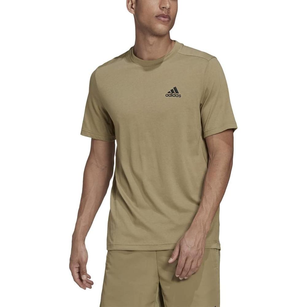 imageadidas Mens Freelift TeeOrbit GreenBlack