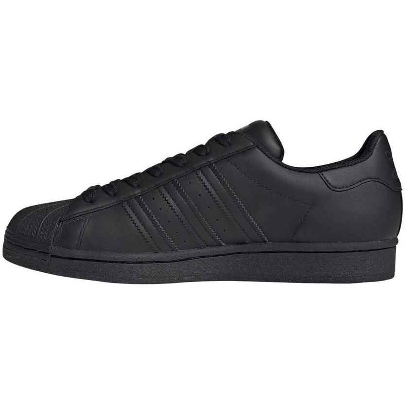 imageadidas Mens Superstar ShoeBlackBlackBlack