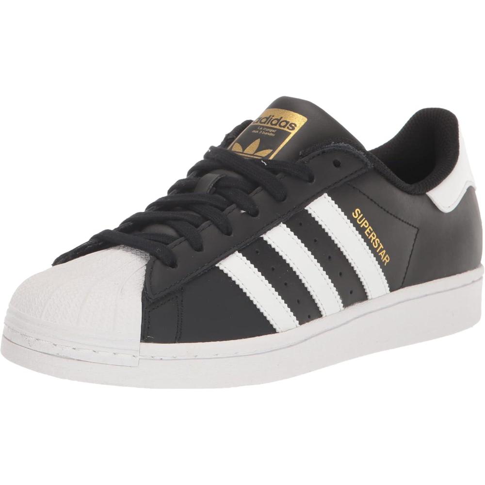 imageadidas Mens Superstar ShoeBlackCore WhiteBlack