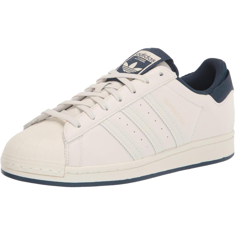 imageadidas Mens Superstar ShoeChalk WhiteWhite TintCrew Navy