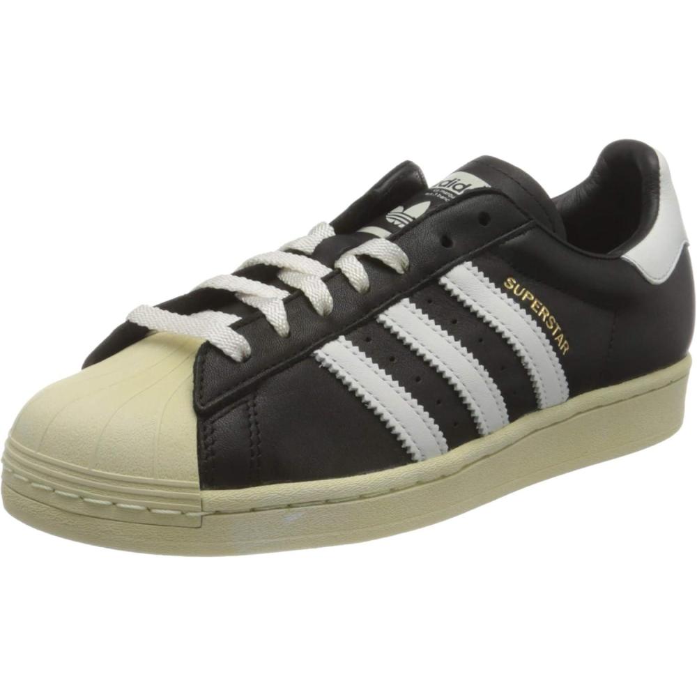 imageadidas Mens Superstar ShoeCore Black Crystal White Blue