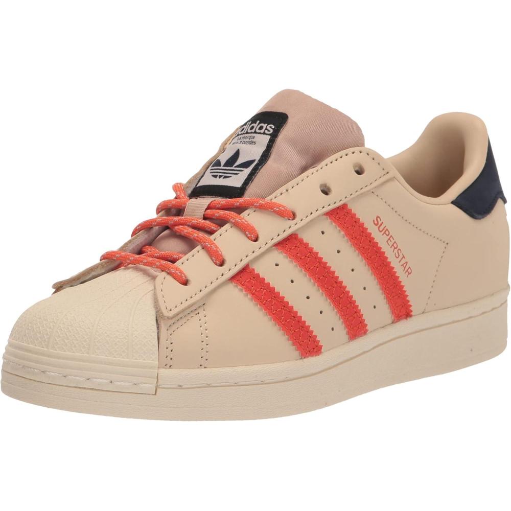 imageadidas Mens Superstar ShoeSand StrataMagic BeigeInk