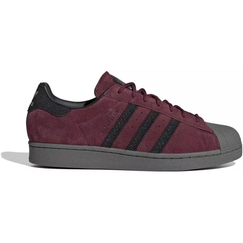 imageadidas Mens Superstar ShoeShadow RedBlackDark Green