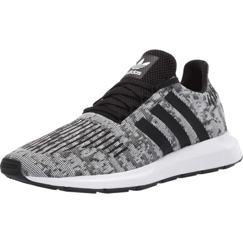 imageadidas Mens Swift Run Legacy SneakerCore WhiteCore WhiteBlack