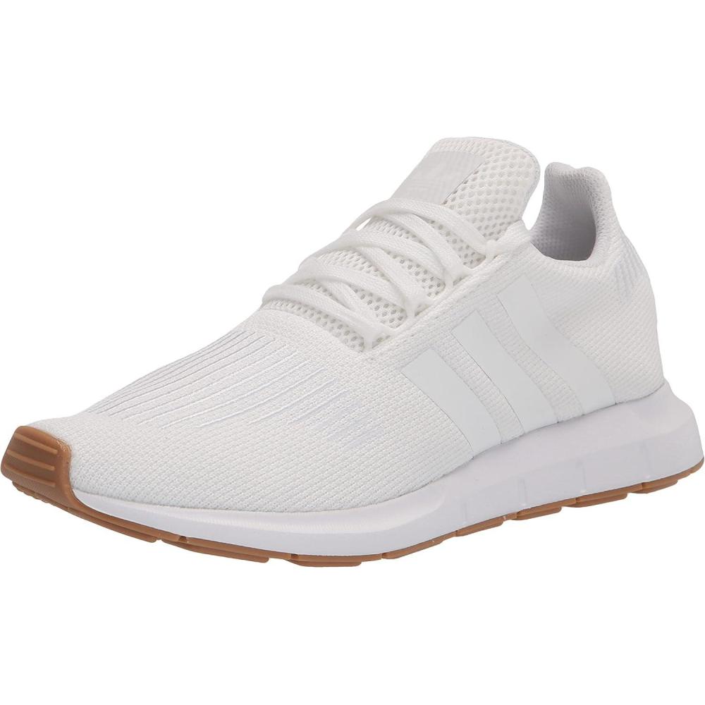 imageadidas Mens Swift Run Legacy SneakerWhiteWhiteGum