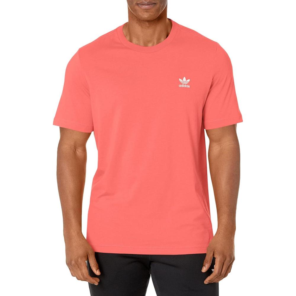 imageadidas Originals Mens Adicolor Classics Trefoil TShirtSemi Turbo