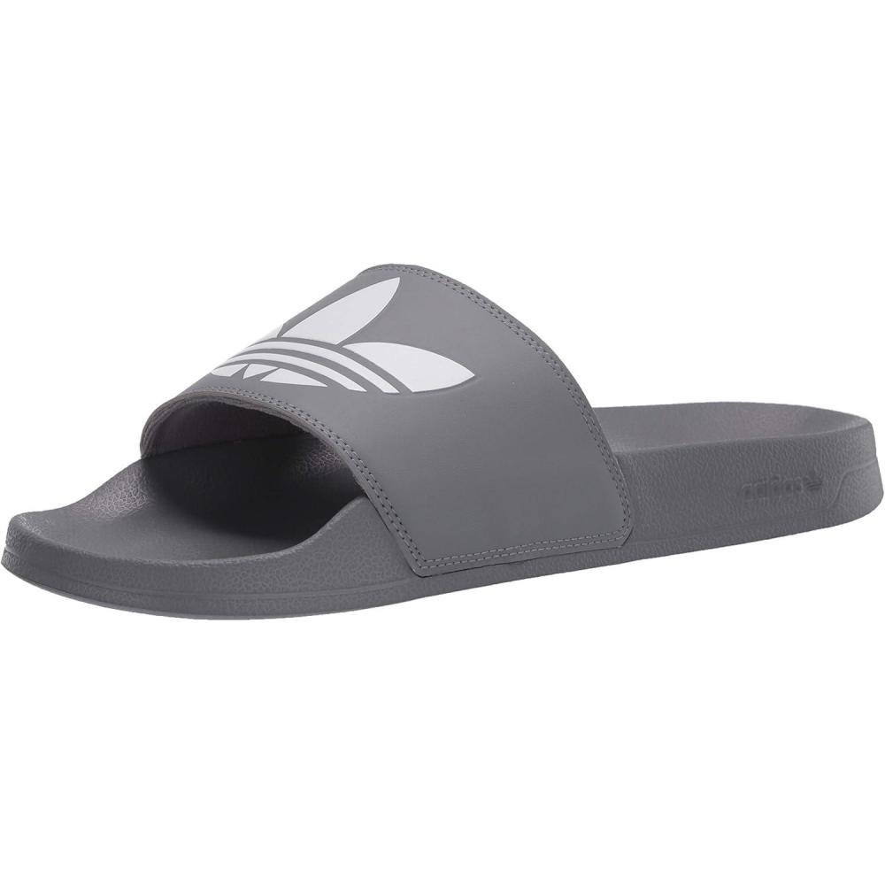 imageadidas Originals Mens Adilette Lite SlideGreyWhiteGrey