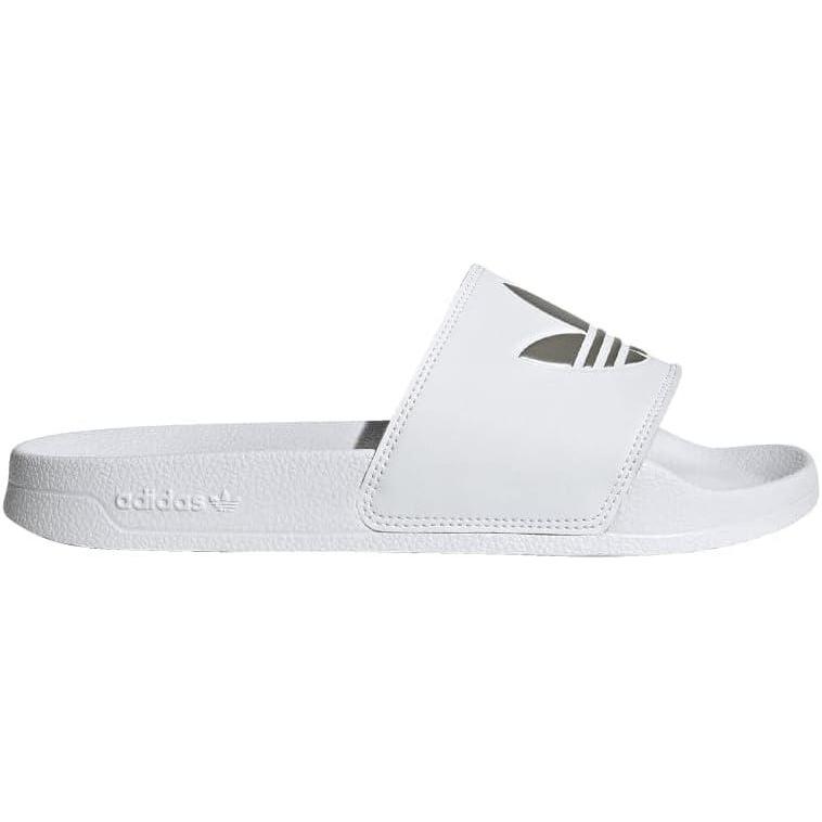 imageadidas Originals Mens Adilette Lite SlideWhiteWhiteMatte Silver