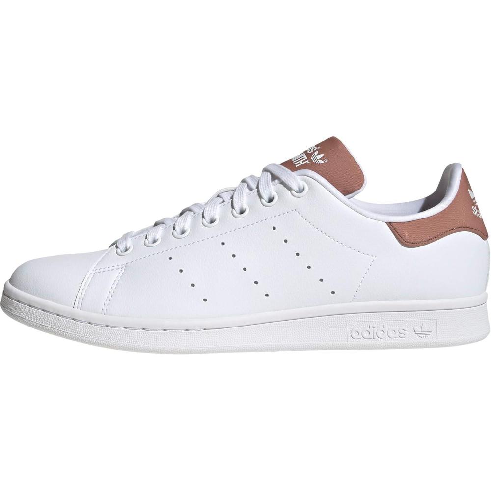imageadidas Originals Mens Stan Smith SneakerCloud WhiteOff WhiteShadow Red