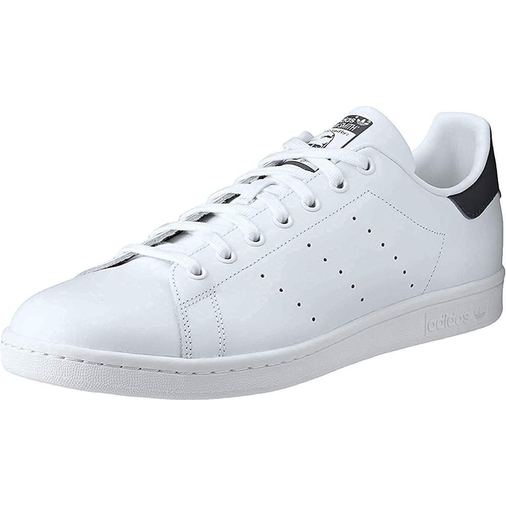 imageadidas Originals Mens Stan Smith SneakerCore WhiteCore WhiteDark Blue