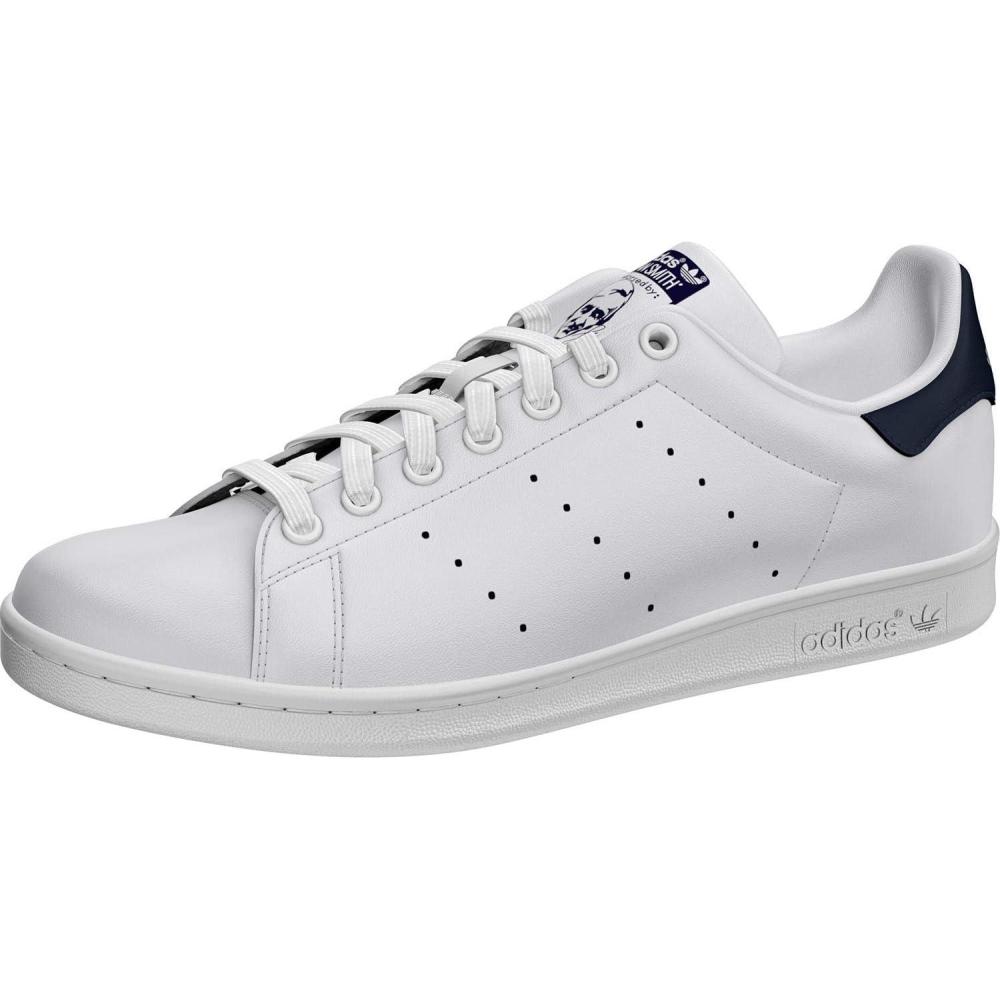 imageadidas Originals Mens Stan Smith SneakerOffwhite Color Core WhiteRunning WhiteNew Navy M20325