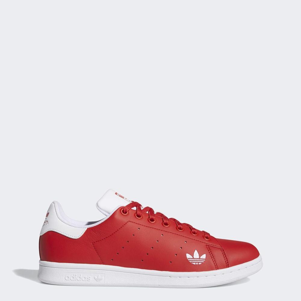 imageadidas Originals Mens Stan Smith SneakerRedWhiteRed