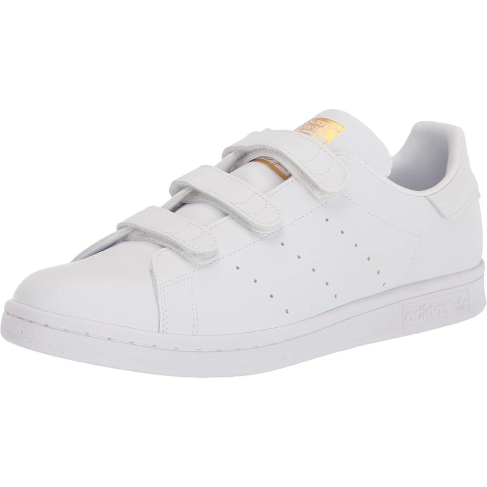imageadidas Originals Mens Stan Smith SneakerWhiteWhiteGold Metallic