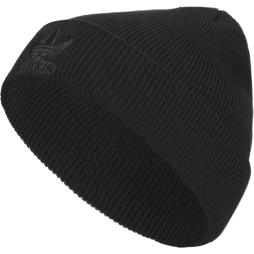 imageadidas Originals Mens Trefoil BeanieOlder ModelBlack 23